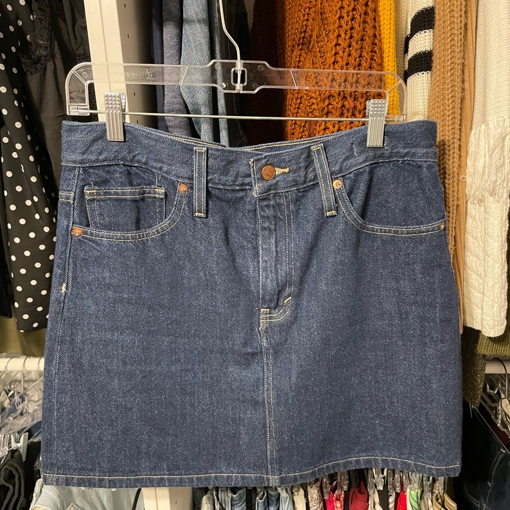 Madewell Size 28 Denim Skirt